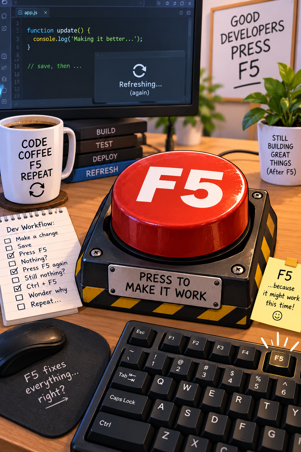 Just press F5